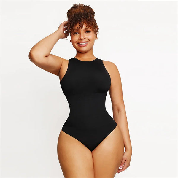 One Piece Tops Seamless Body Shaper - Seamless Thong Bodysuit Shapewear Winteres
