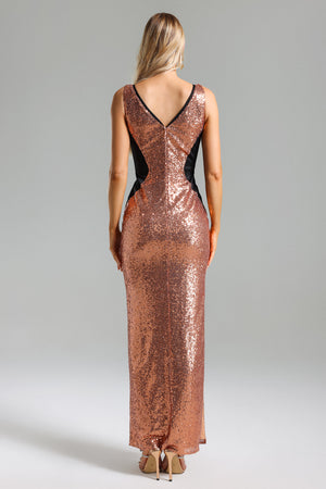 Victoire Sequin Maxi Dress