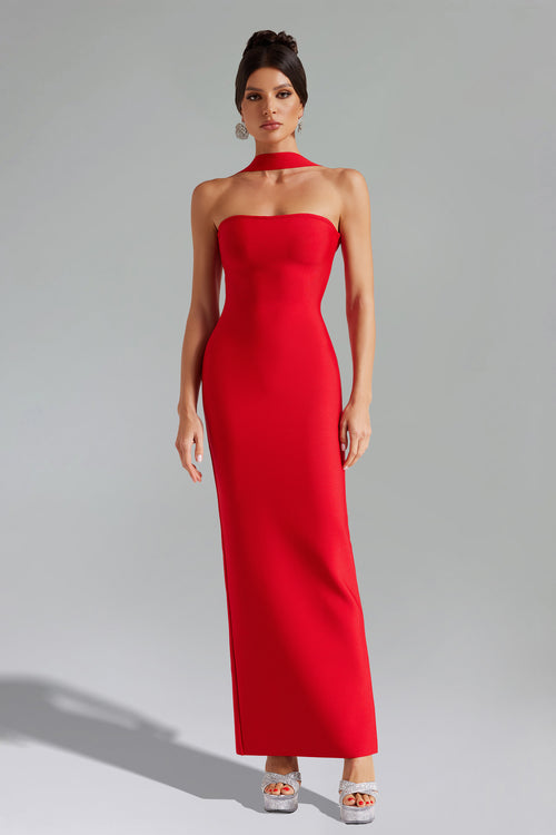Aurelie Bandage Maxi Dress