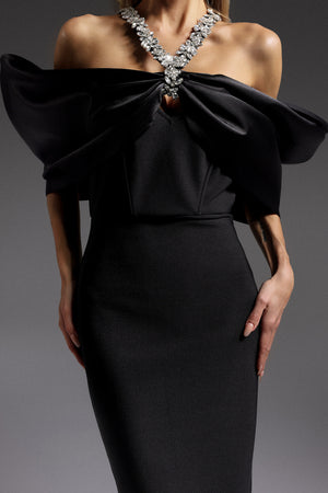 Suzanne Bandage Maxi Dress