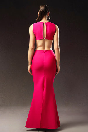 Roseline Bandage Maxi Dress