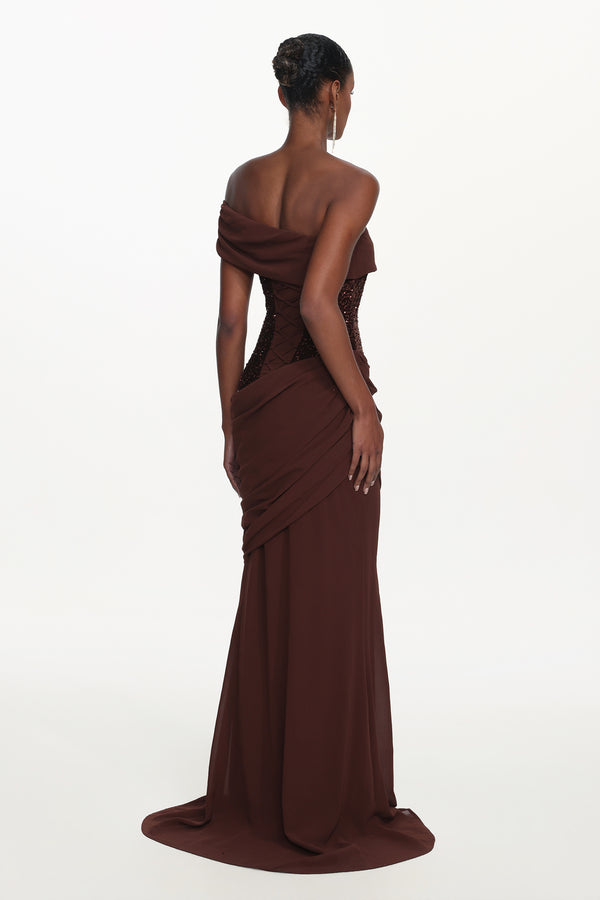 Madeleine Sequin Maxi Dress