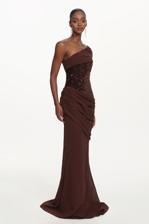 Madeleine Sequin Maxi Dress