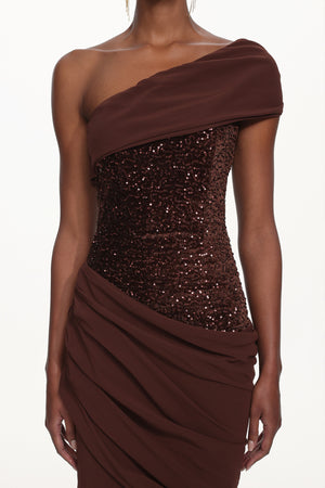 Madeleine Sequin Maxi Dress
