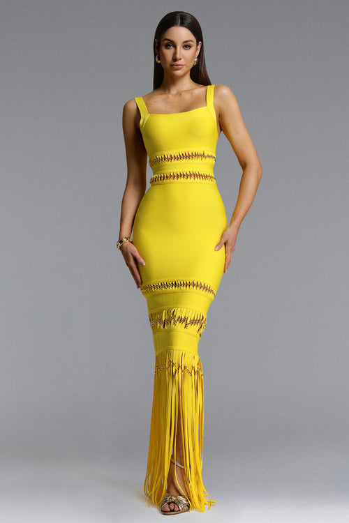 Hyacinthe Bandage Maxi Dress