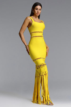 Hyacinthe Bandage Maxi Dress