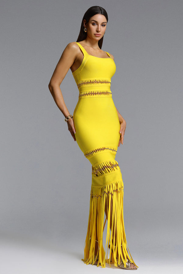 Hyacinthe Bandage Maxi Dress
