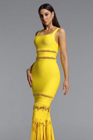 Hyacinthe Bandage Maxi Dress