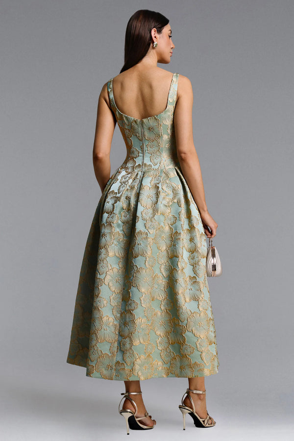 Farah Jaguard Maxi Dress