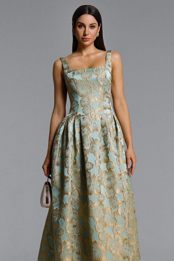 Farah Jaguard Maxi Dress