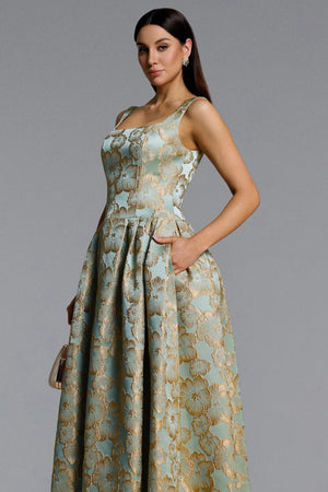 Farah Jaguard Maxi Dress