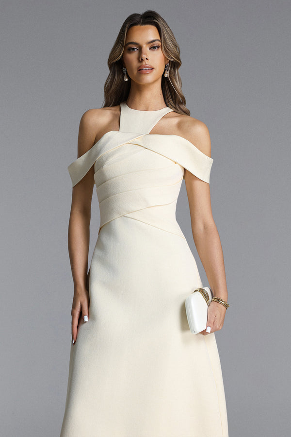 Regina Woven Maxi Dress