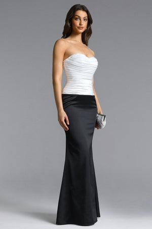 Hermeline Satin Maxi Dress