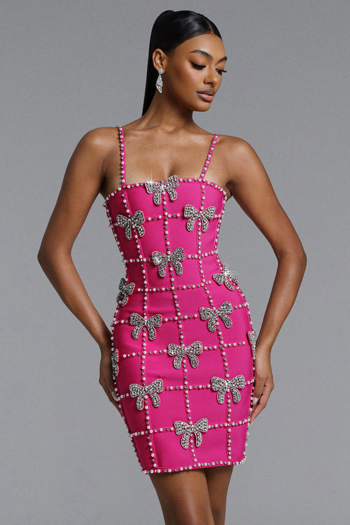 Hildegarde Bandage Mini Dress
