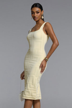 Isaline Bandage Midi Dress