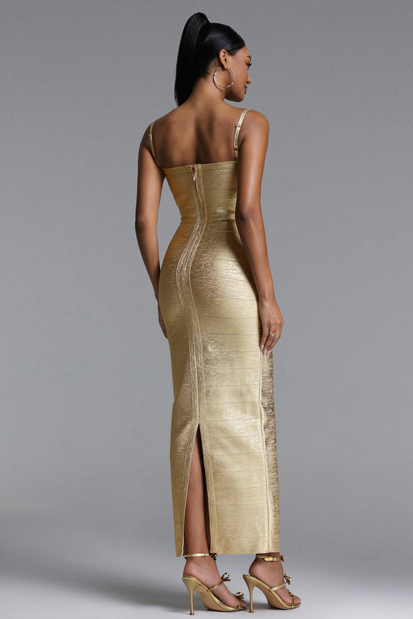 Lina Bandage Maxi Dress