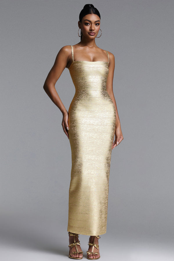 Lina Bandage Maxi Dress