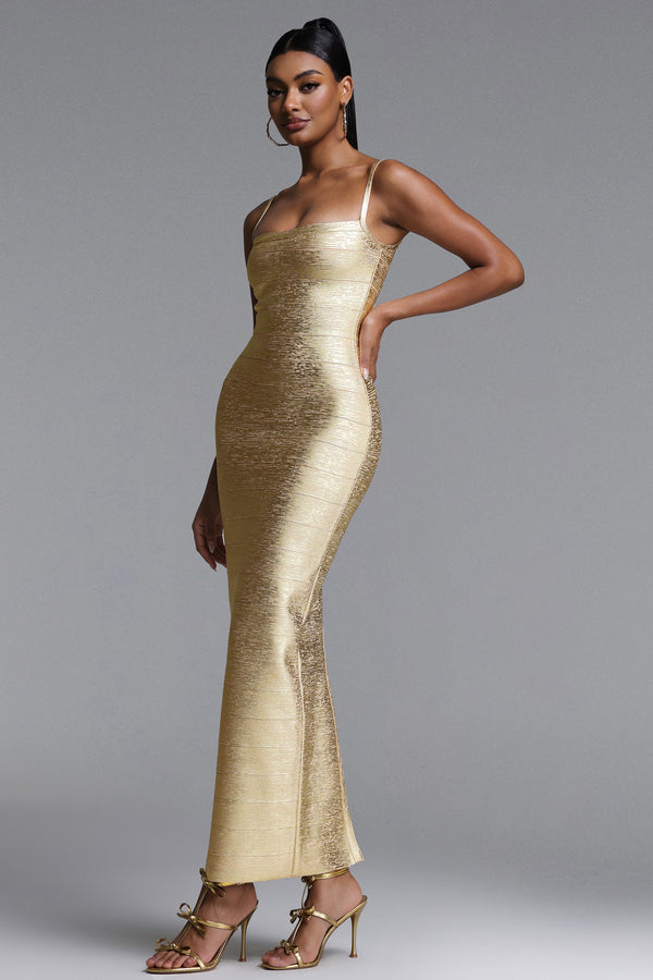 Lina Bandage Maxi Dress
