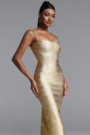 Lina Bandage Maxi Dress