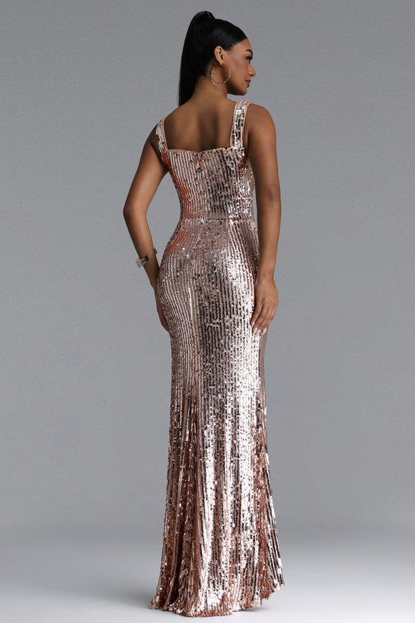 Constance Sequin Maxi Dress