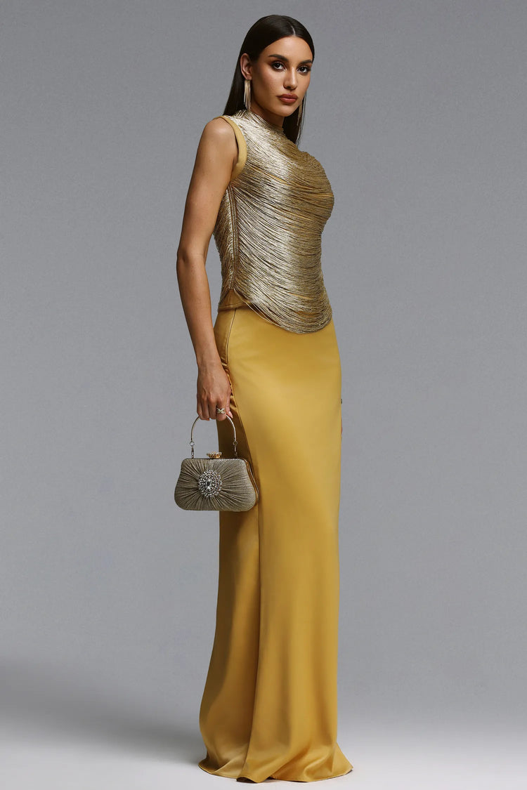Robe mi-longue Claire