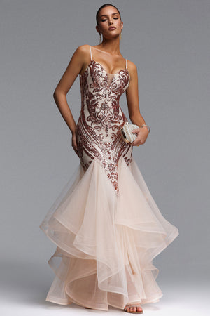 Ramona Sequin Maxi Dress