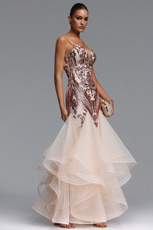 Ramona Sequin Maxi Dress
