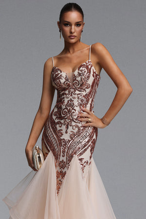 Ramona Sequin Maxi Dress