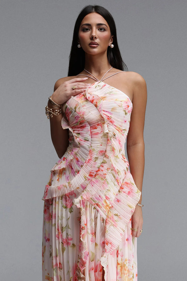Cala Asymmetric Maxi Dress