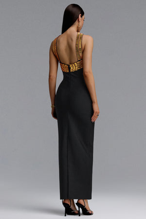 Milena Bandage Maxi Dress
