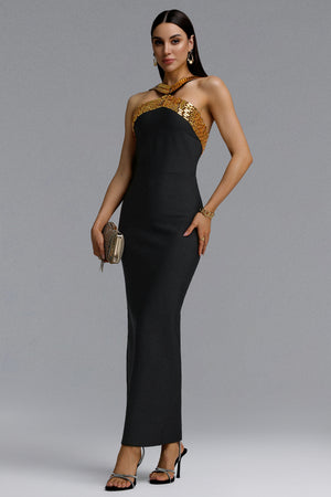 Milena Bandage Maxi Dress