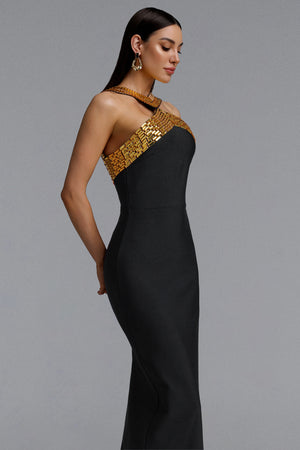 Milena Bandage Maxi Dress