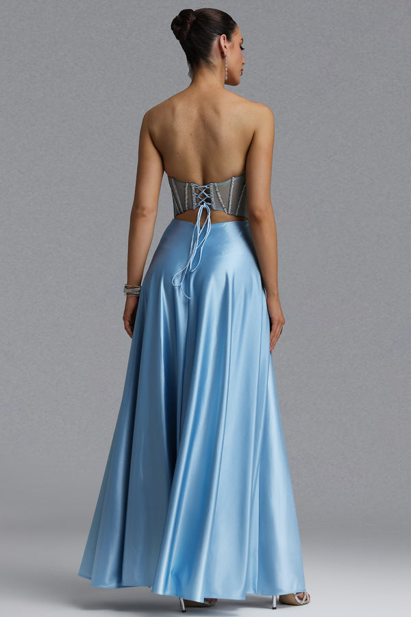 Alix Satin Maxi Dress
