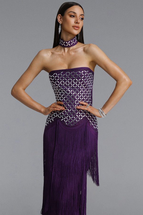 Raissa Bandage Maxi Dress