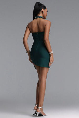 Melina Bandage Sequin Mini Dress