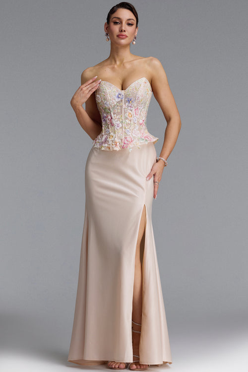 Leopoldine Satin Maxi Dress