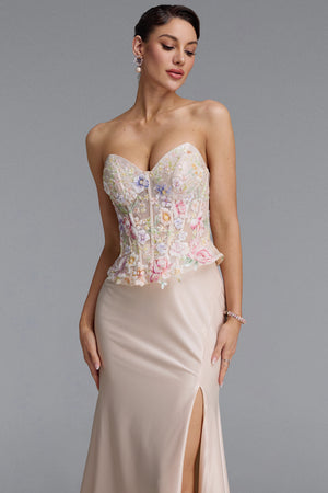 Leopoldine Satin Maxi Dress