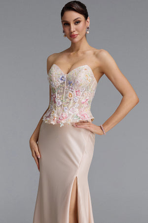 Leopoldine Satin Maxi Dress