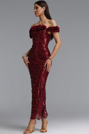 Marilena Woven Maxi Dress