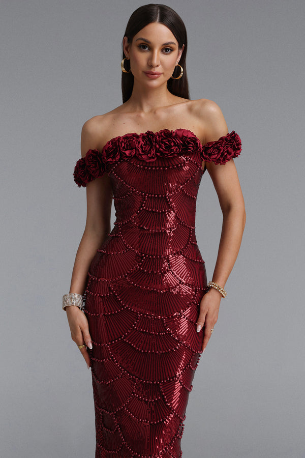 Marilena Woven Maxi Dress