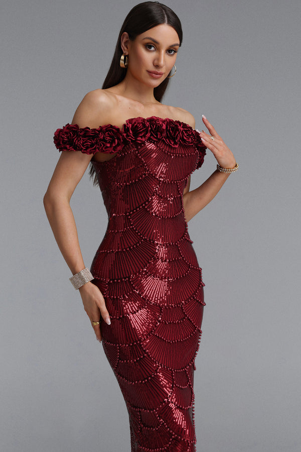 Marilena Woven Maxi Dress