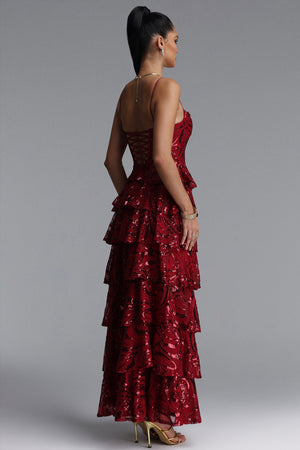 Luz Sequin Maxi Dress