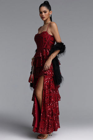 Luz Sequin Maxi Dress