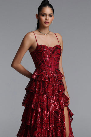 Luz Sequin Maxi Dress