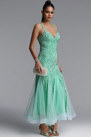 Ludovica Sequin Maxi Dress