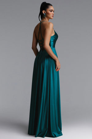 Lucilla Satin Maxi Dress