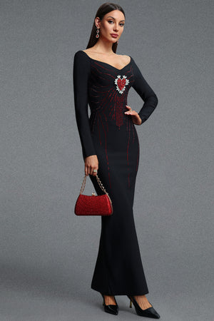 Paulina Bandage Maxi Dress