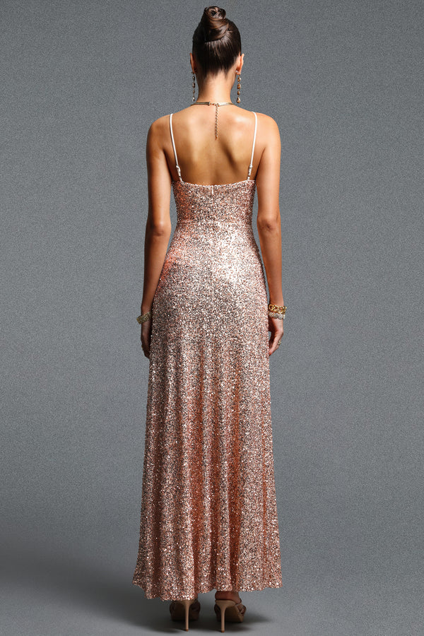Natalia Sequin Maxi Dress