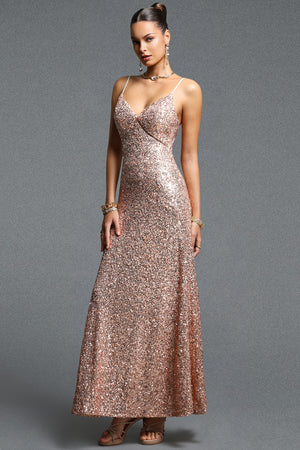 Natalia Sequin Maxi Dress