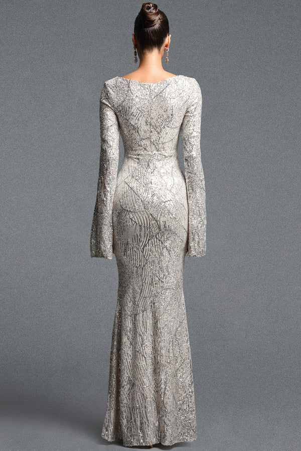 Nadia Sequin Maxi Dress